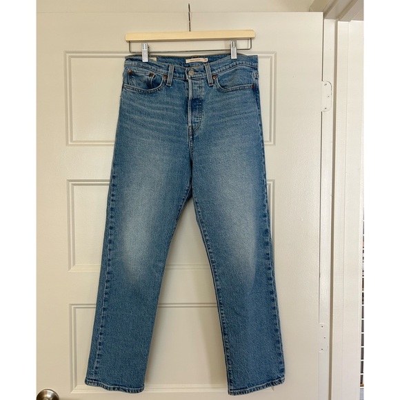 Levi’s Wedgie Stretch Straight Leg Jeans Christina 28 - Picture 4 of 7